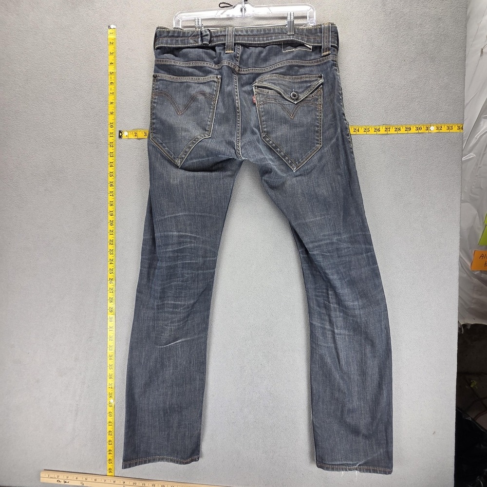 Vintage Levis Engineered Jeans Mens 34x34 Blue Cinch‎ Back Twisted Flap Pocket